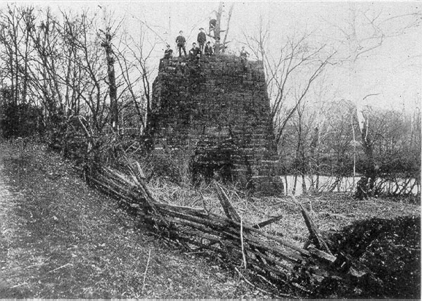 Slate Creek iron furnace, Bath County