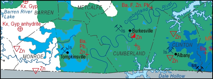 South-Central Kentucky Mineral District