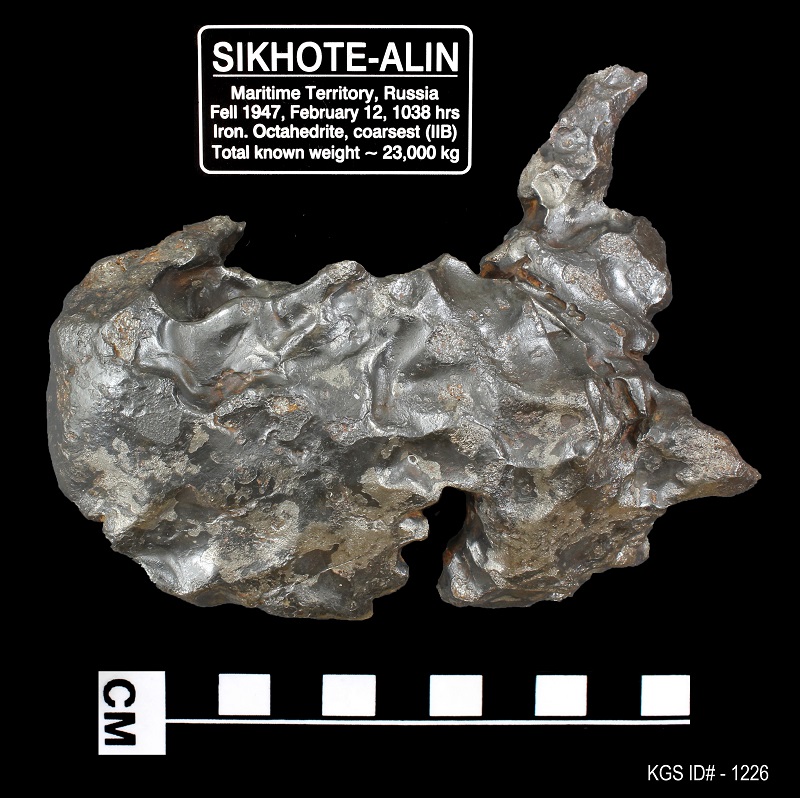 meteorites, Sikhote-alin